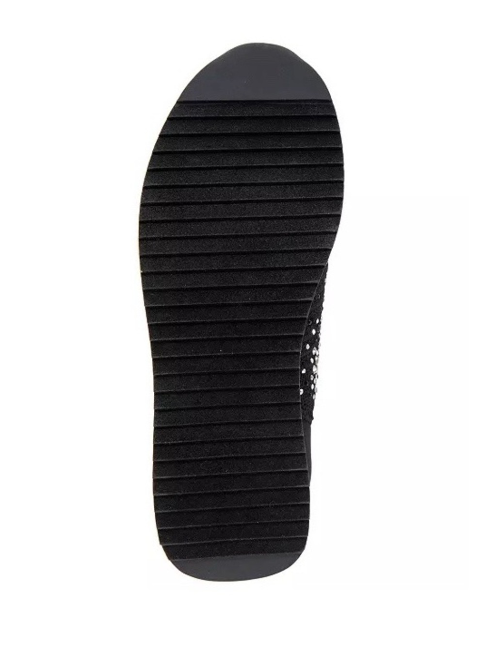 Kenneth Cole Reaction Cameron EZ Slip on Jeweled Jogger Sneaker Black White SZ 7 - Picture 7 of 9